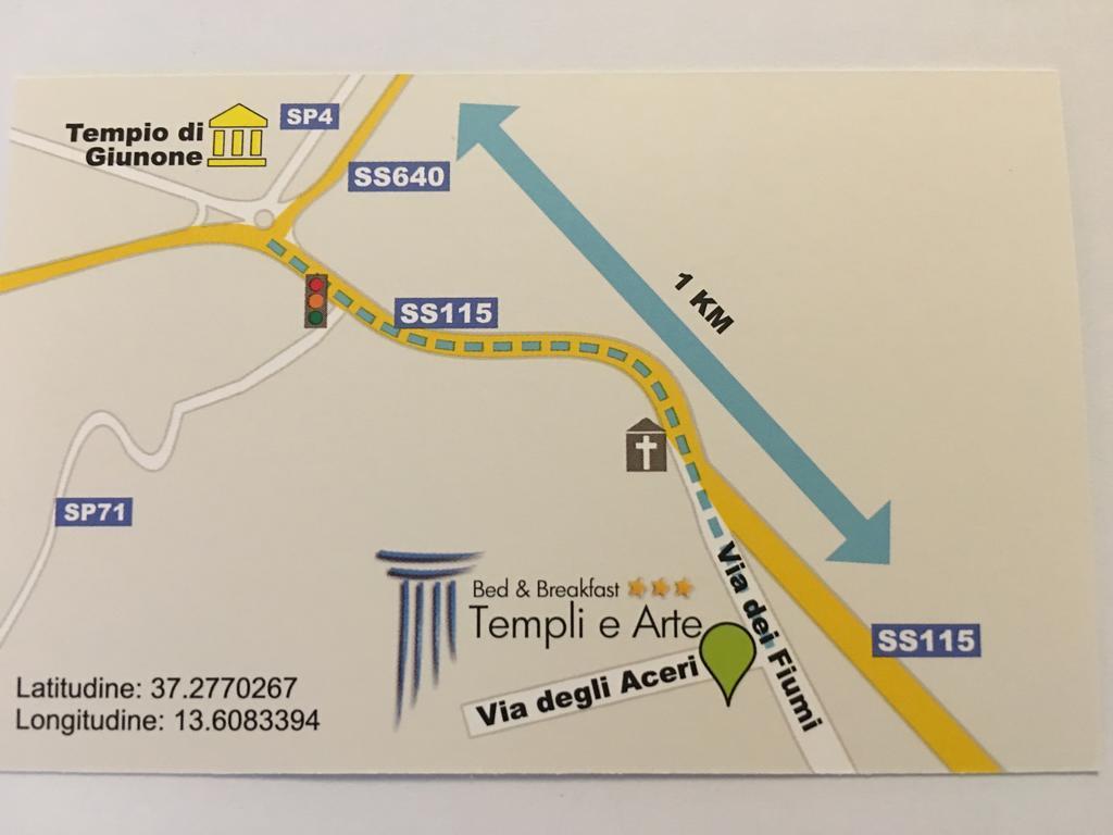 B&B Templi E Arte Villaggio Mosè Exteriör bild
